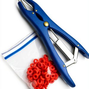 SURGICAL ONLINE Goat Banding Kit Stainless Steel Plier-0