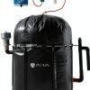 Home Bio Gas Digester System, Model PX-2.65, 59 * 59inch, DIY Biodigestor Kit, Make Your Own Biodigester System, Treat Food Residue Pig Waste Cow Manure, Get Biogas Fuel for Home Cooking-0