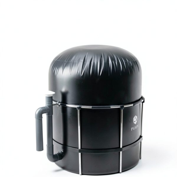 Home Bio Gas Digester System, Model PX-2.65, 59 * 59inch, DIY Biodigestor Kit, Make Your Own Biodigester System, Treat Food Residue Pig Waste Cow Manure, Get Biogas Fuel for Home Cooking-4